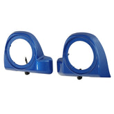 HR3 Electric Blue Lower Fairing Speaker Pods For Harley Touring Models 2014-2024